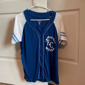 Kansas City Royals button down women’s shirt.